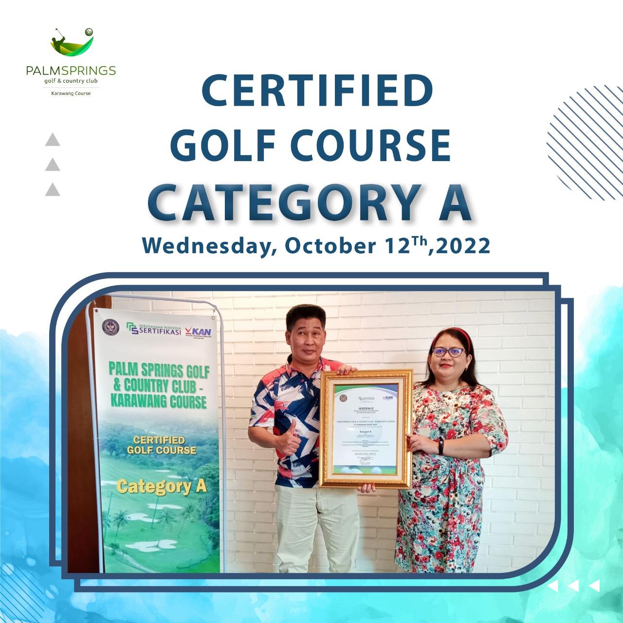 certified golf course category A